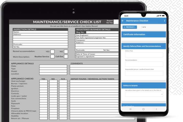 Gas Engineer Software - Digitise your certificates and documents
