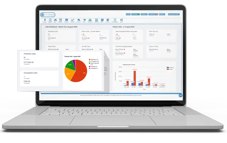 Job Management System - Reporting Software