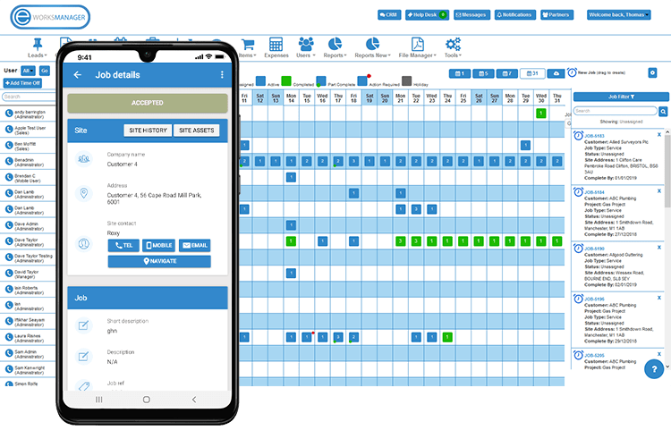 Job Scheduling App