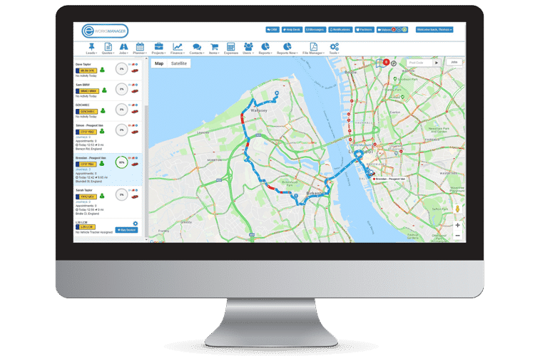 Vehicle Tracking that assists you with job planning