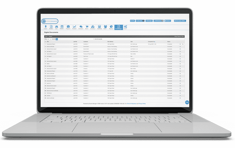 Digital document history