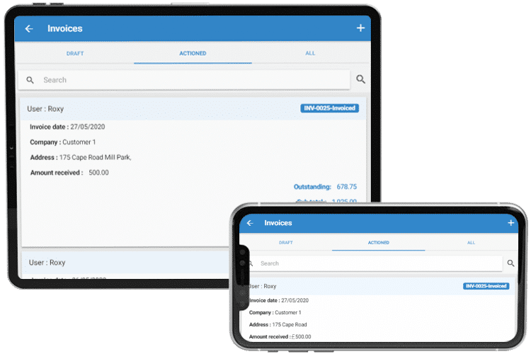 Mobile Payments - Take Deposits and Record Payments