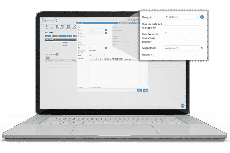 Help Desk Software - Use questionnaires to gain valuable information