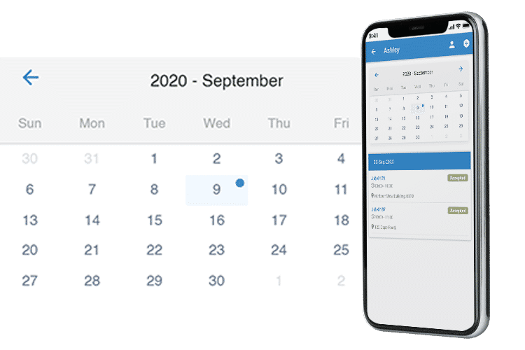 Mobile Workforce Scheduling - Schedule jobs with ease