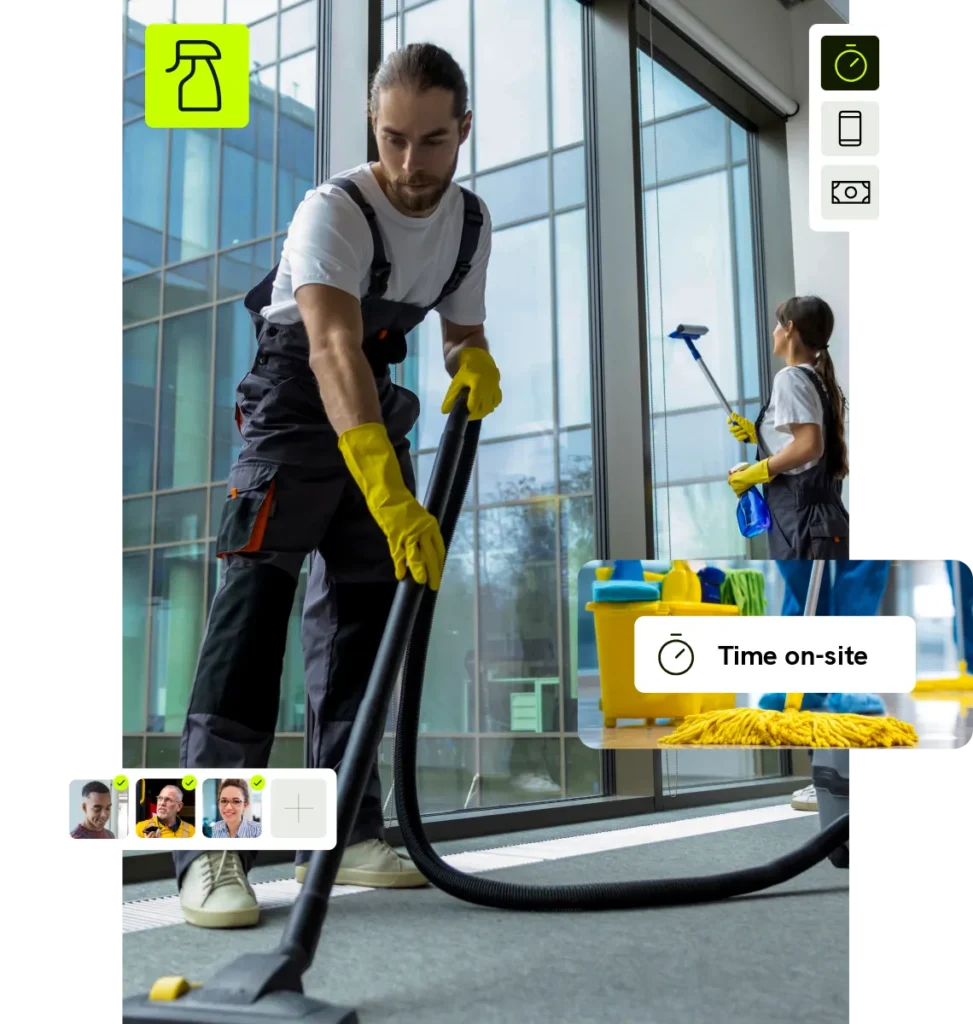 for cleaning services tab