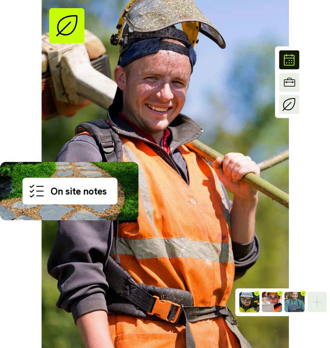 for landscapers tab